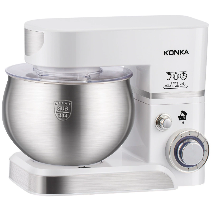 Планетарный миксер KONKA KM-993, 5 л, 1200 Вт, с чашей из нержавеющей стали
