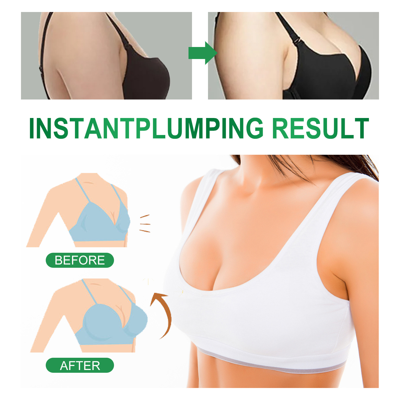 EELHOE Chest Lifting Essential Oil spendet Feuchtigkeit, strafft die Brust und verhindert Erschlaffung_voghion.com