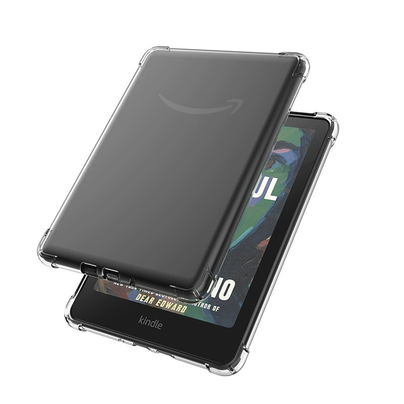 Применимо KindlePaperWhite6 защитный чехол с четырьмя углами подушки безопасности против падения прозрачный colorsoft мягкий чехол 2024