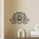 Cross-border Foreign Trade Yoga Wall Decoration Mandala Hanging Painting Wall Iron Painting Pendant Metal Lotus Hollow Wall Decoration