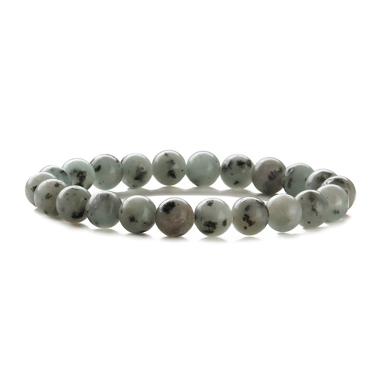 Agate бусирован bracelet? - need translation: Агатовая бусы браслет, 8 мм круглые бусины, европейский стиль, легковесный оптовый аксессуар