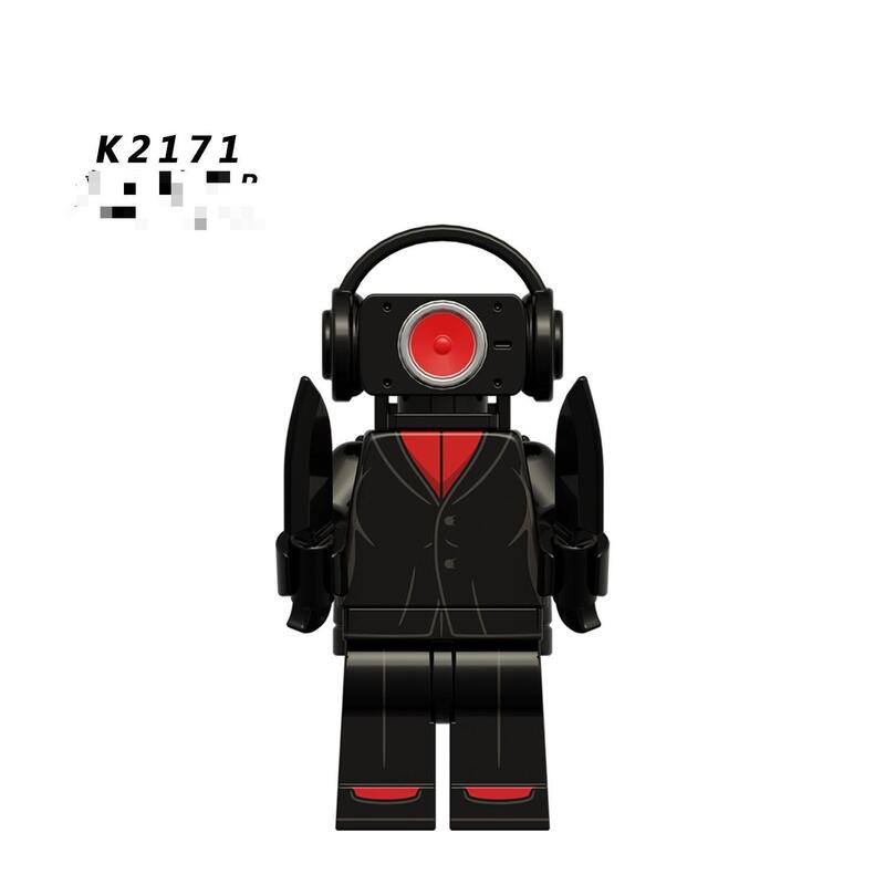 Foreign Trade Goods Kdl823 Audio Agent B Assembled Building Block Toy Bag K2171