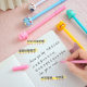 Cartoon gel pen wholesale cute cat black water pen students with 0.5mm sign pen office stationery wholesale
