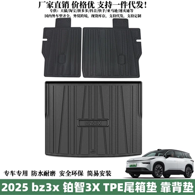Suitable for platinum wisdom 3X trunk mat back mat waterproof environmental protection luggage mat foreign trade cross-border bz3x tail box mat