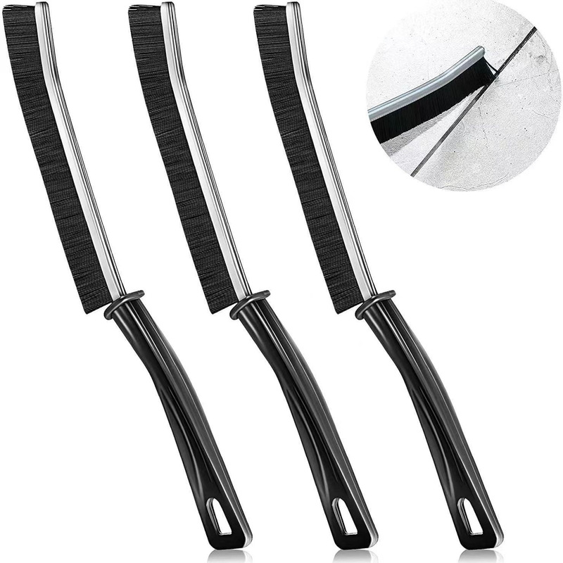 Cleaning Brush for Plastic Handle Gaps, Bathroom Bathtub Corners, Household Kitchen Sink and Faucet Crevices