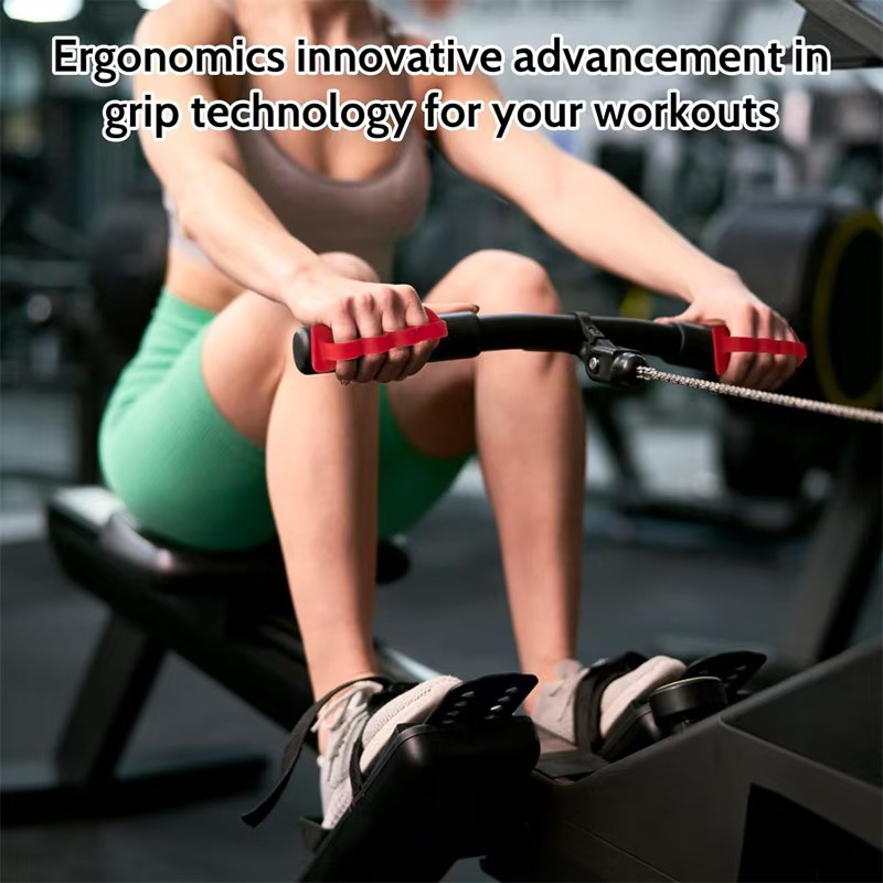 국경 간 새로운 그립 강화제 피트니스 훈련 실리콘 장갑 미끄럼 방지 손바닥 보호 실리콘 장갑