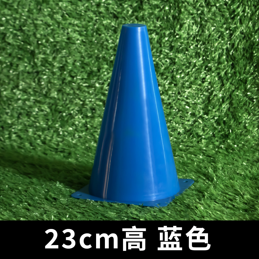 Transfronterizo 18 / 23 / 32 / 38 / 48cm engrosado logotipo barril equipo de entrenamiento de fútbol barreras barril de plástico barril de helado