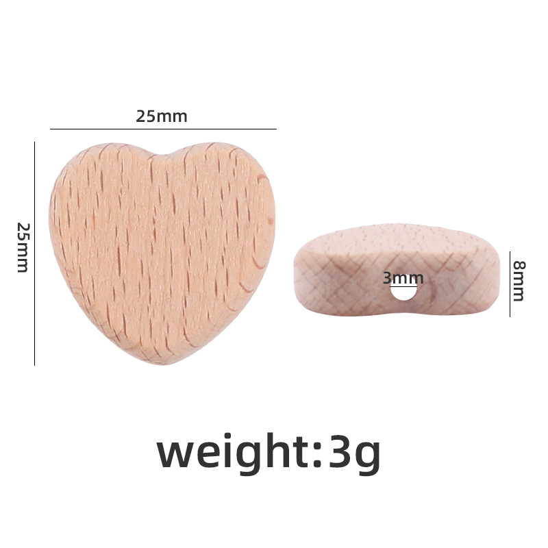 Nuevo bebé suministros calmante bebé haya amor creativo DIY chupete cadena pulsera mordedor accesorios de juguete