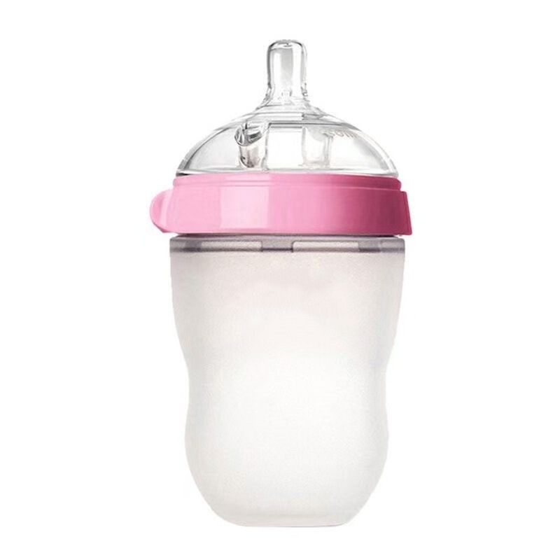 跨境宝宝奶瓶新生婴儿液态硅胶奶瓶Baby silicone feeding bottle|undefined