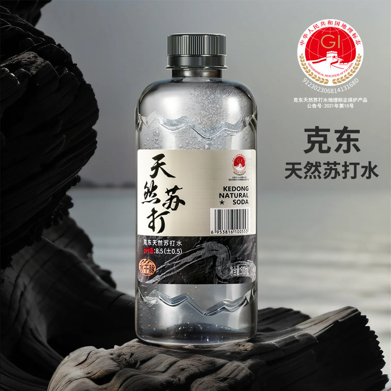 Shuiqianmai Kedong Natural Soda Water, Weakly Alkaline pH 8.5-9.0, 12 bottles per box Shuiqianmai Kedong Natural Soda Water, Weakly Alkaline pH 8.5-9.0, 12 bottles per box