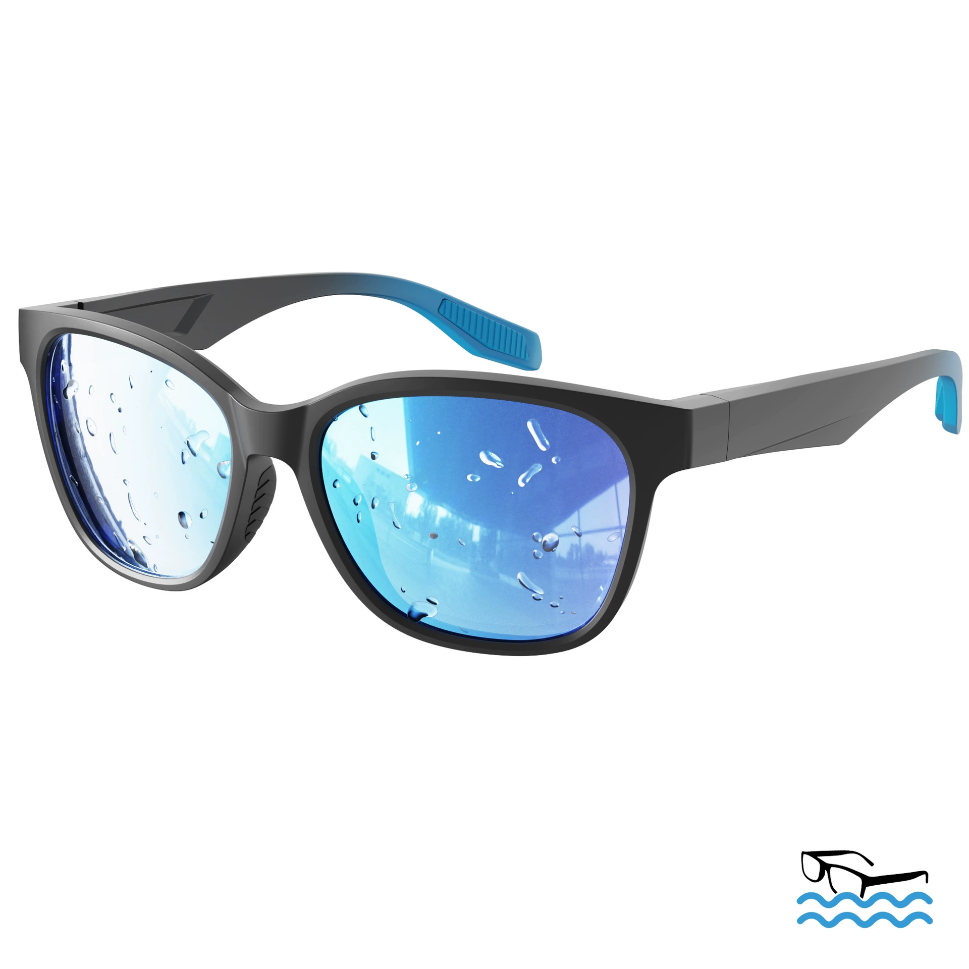 Солнцезащитные очки для взрослых с поляризацией и защитой от ультрафиолета, ультралегкие, плавающие, для рыбалки, отдыха и спорта, изготовленные на заказ на фабрике в Сямэне.