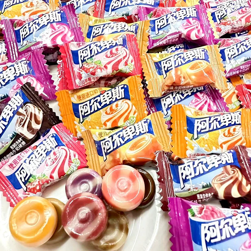 阿尔卑斯 Milk Candy 500 примерно 130 свадебных конфет смешанных вкусов свадебные закуски конфеты