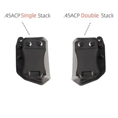 左右の右手を調節して通用します。45acp double/single stack iwb/owb
