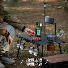 户外便携战术小马扎凳伸缩折叠桌两用小桌凳背包钓鱼凳野炊自驾游