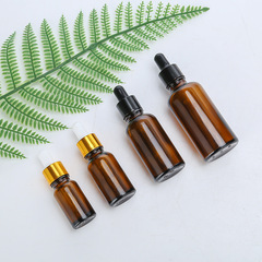 30ml brown opaque dropper bottle, amber essential oil bottle, small empty bottle, pipette, cosmetic refill bottle, essence sample bottle