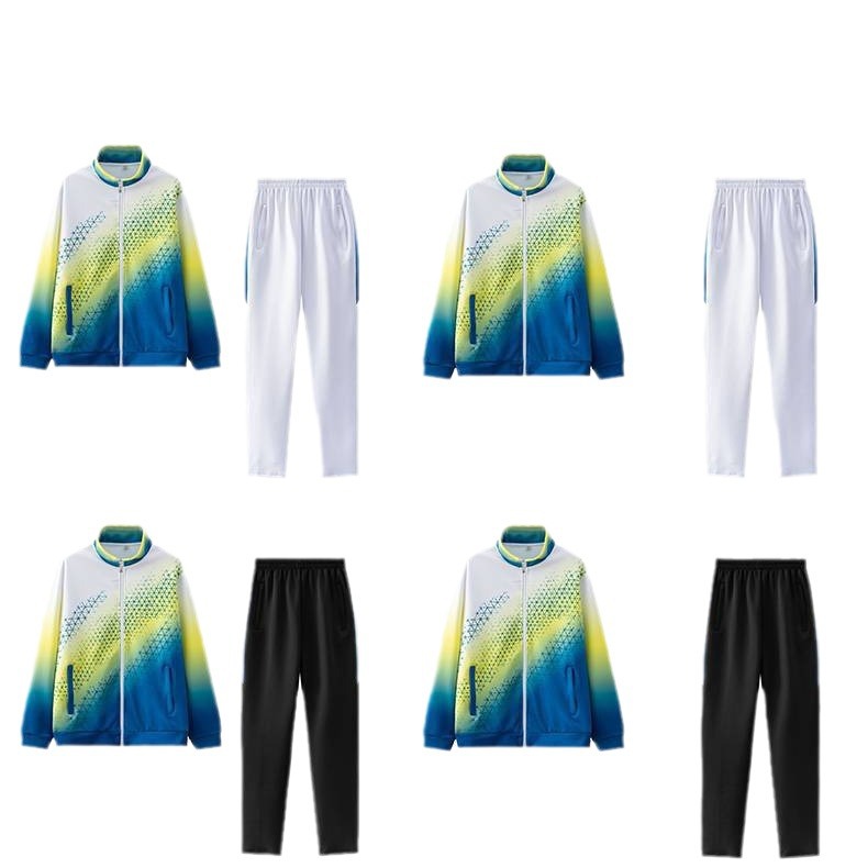 Primavera y otoño, niños y niñas, dos piezas, uniformes nacionales, trajes deportivos, uniformes escolares, uniformes deportivos, equipos de ejercicio, uniformes deportivos image 5