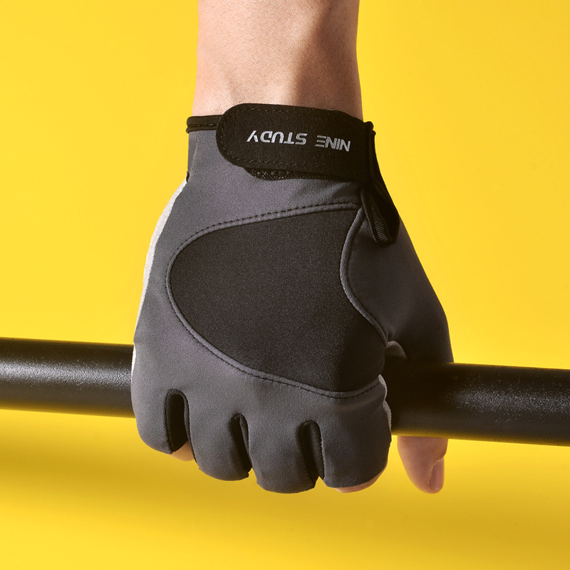 Fitness gloves, anti-callus, anti-slip, wear-resistant, new half-finger training gloves, sports cycling gloves, unisex, wholesale