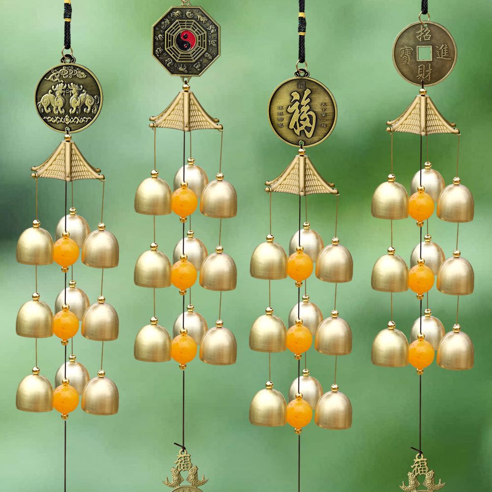 Decorative Garden Wind Chime Hanging Pendant For Wealth And Peace_voghion.com