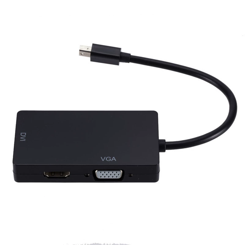 Поставщики производителей мини DP DisplayPort к VGA+HDTV+DVI кабель переходник для MacBook