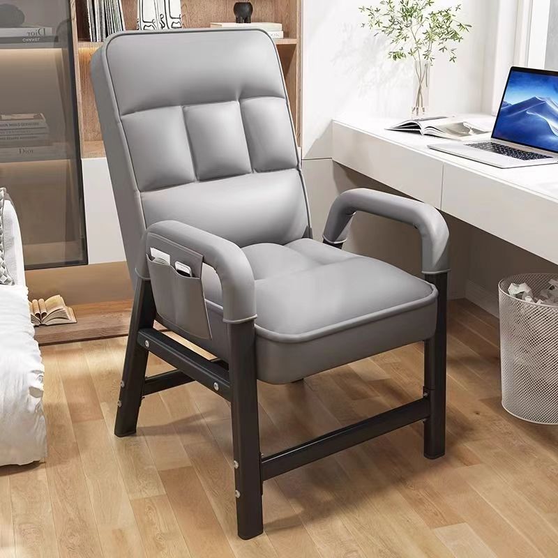 Computer Chair Home Chair Backrest Lazy Recliner Chair College Dormitory Chair Office Chair Subnet Red Anchor Chair