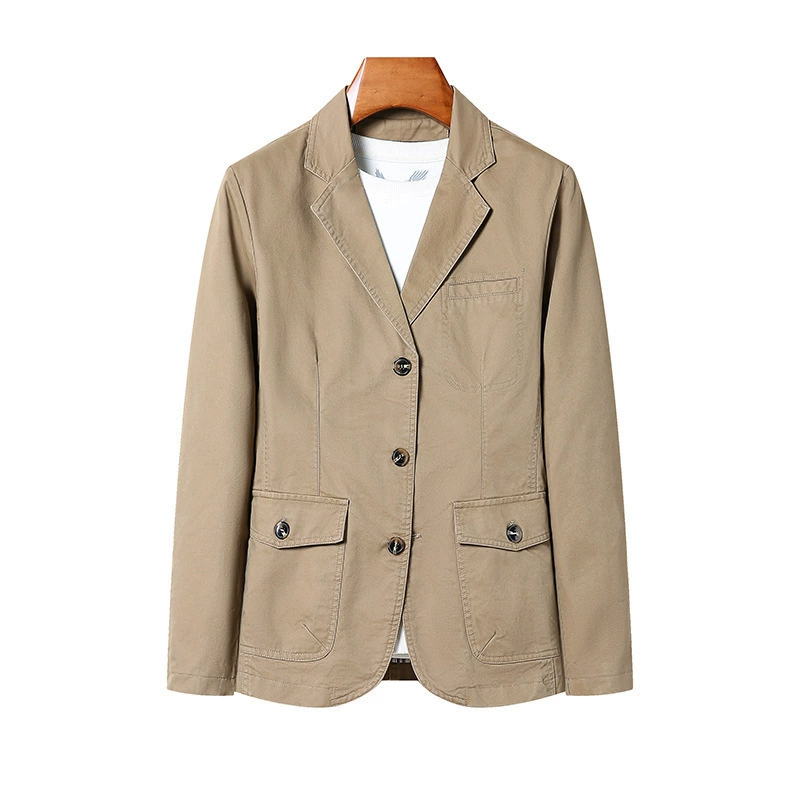 Men's autumn classic suit jacket, plus size
