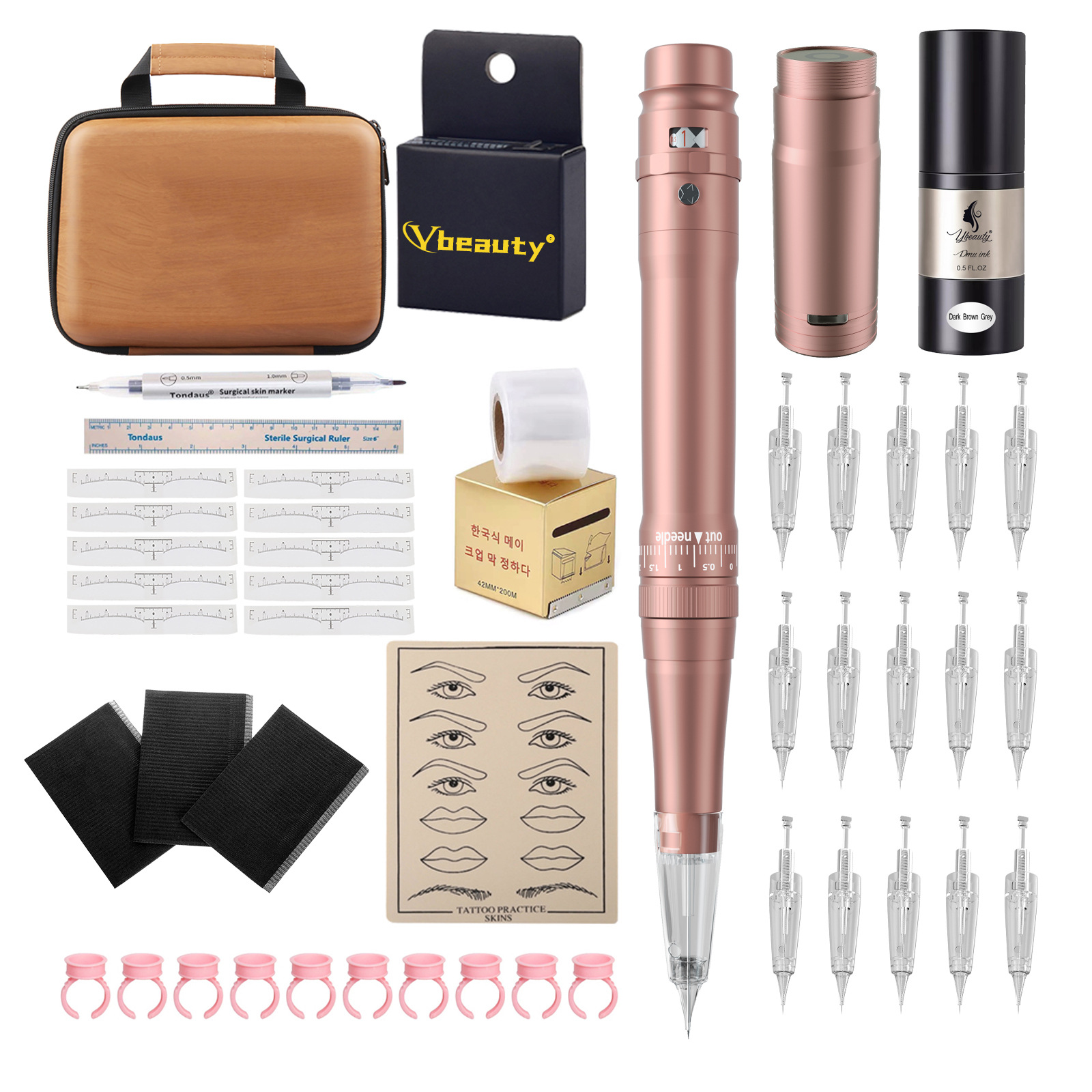 Eyebrow Tattoo Embroidery Set Eyeliner B...