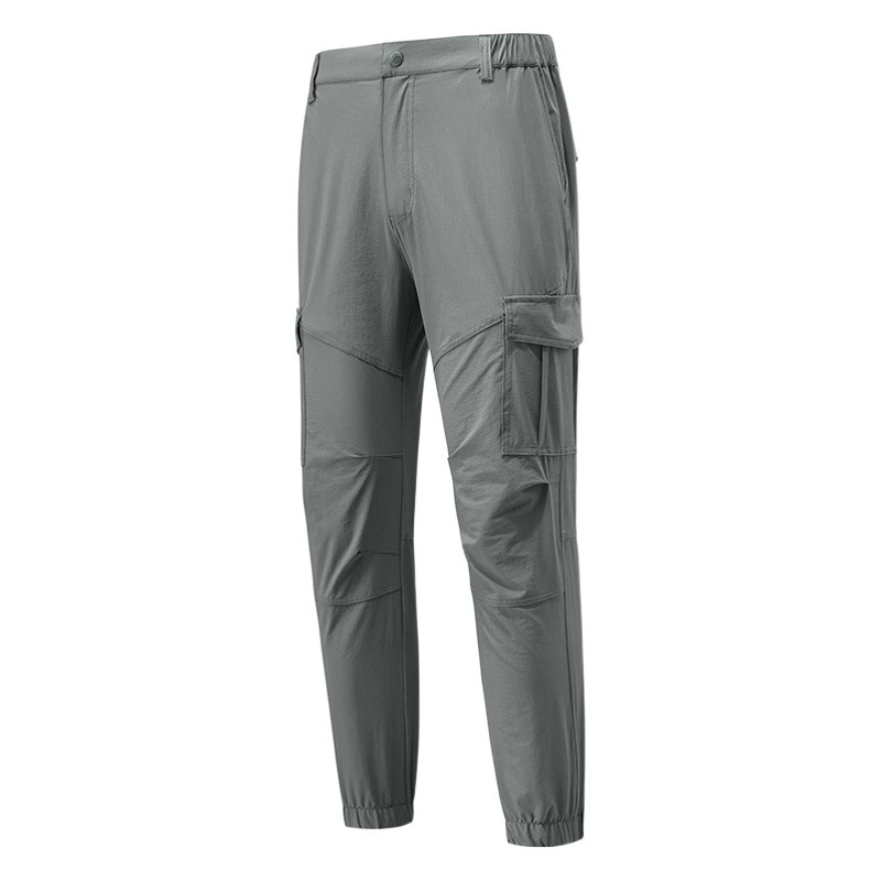 Уличные комбинезоны, походные брюки, леггинсы с несколькими карманами, водонепроницаемые, дышащие, эластичные, плюс толстые, летние тонкие, быстросохнущие брюки для мужчин.