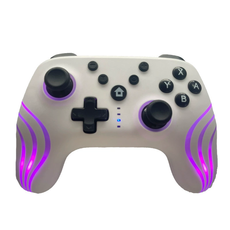 SWITCH PRO wireless game controller Android/IOS mobile phone with six-axis body vibration RGB colorful accessories