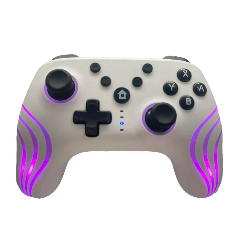 SWITCH PRO wireless game controller Android/IOS mobile phone with six-axis body vibration RGB colorful accessories