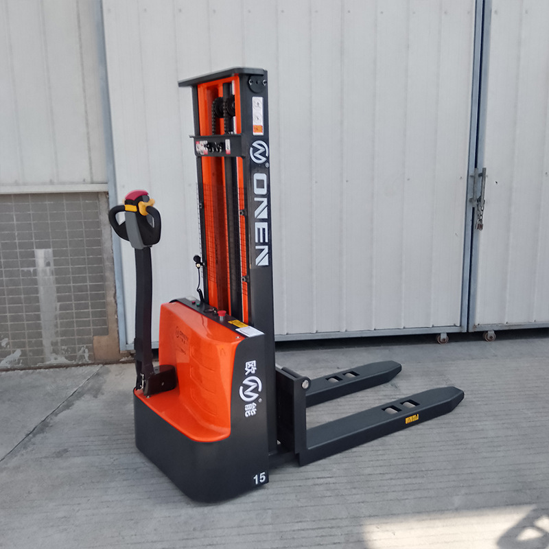 欧能CDDA叉车全电动堆高车堆垛车托盘升降仓库装卸货电动升降车