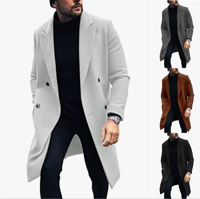 Теплое шерстяное пальто, куртка, 2023 год, Amazon, Wish