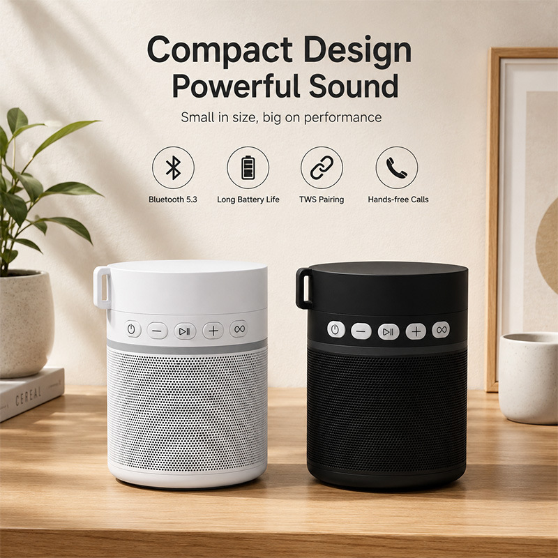 Outdoor Portable Bluetooth Led Light Speaker Wireless Subwoofer Home Atmosphere Light Speaker Source Factory Wholesale