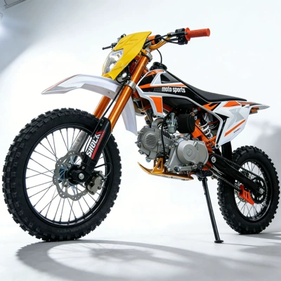 All-Terrain Motorcycle 150Cc Mountain Off-Road Vehicle Two-Wheeled Motorcycle with Double Beam and High Configuration for Professional Off-Road Use (Motosikletlər)