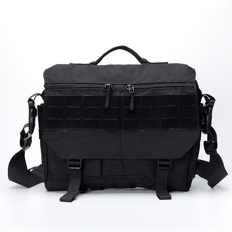Outdoor Tactical 1000D Waterproof Nylon Messenger Bag Molle Single Shoulder Crossbody Multifunctional Daily Laptop Backpack