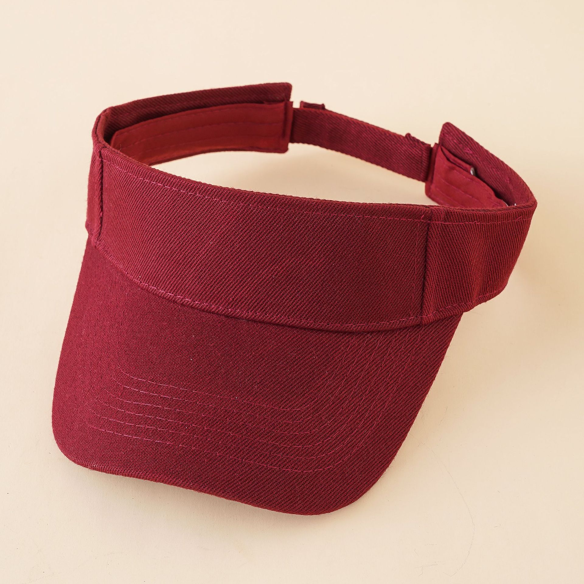Sombrero básico femenino Corea del Sur marea de verano color sólido simple corriendo parte superior vacía gorra de béisbol a prueba de sol deportes sombrero de sol