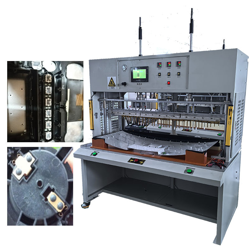 PP料热熔机 大型伺服热铆机 惠州广州全自动非标式塑胶焊接机
