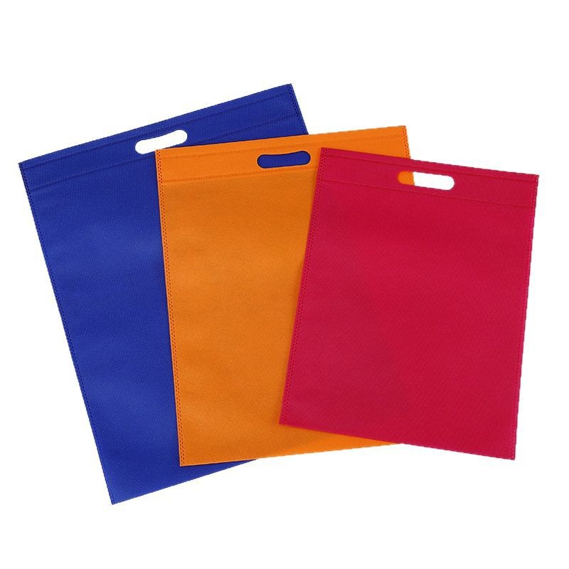 Non-woven Bag Bolsillo plano no tejido Spot a prueba de polvo Bolsa de viaje de almacenamiento de boca plana al por mayor puede imprimir logotipo