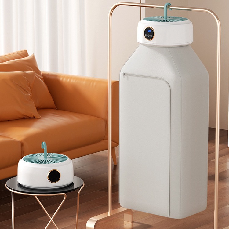 Cross-Border Portable Dryer Household Small Folding Clothes Dryer Dormitory Desktop Heater Can Warm Quilts and Dry Shoes