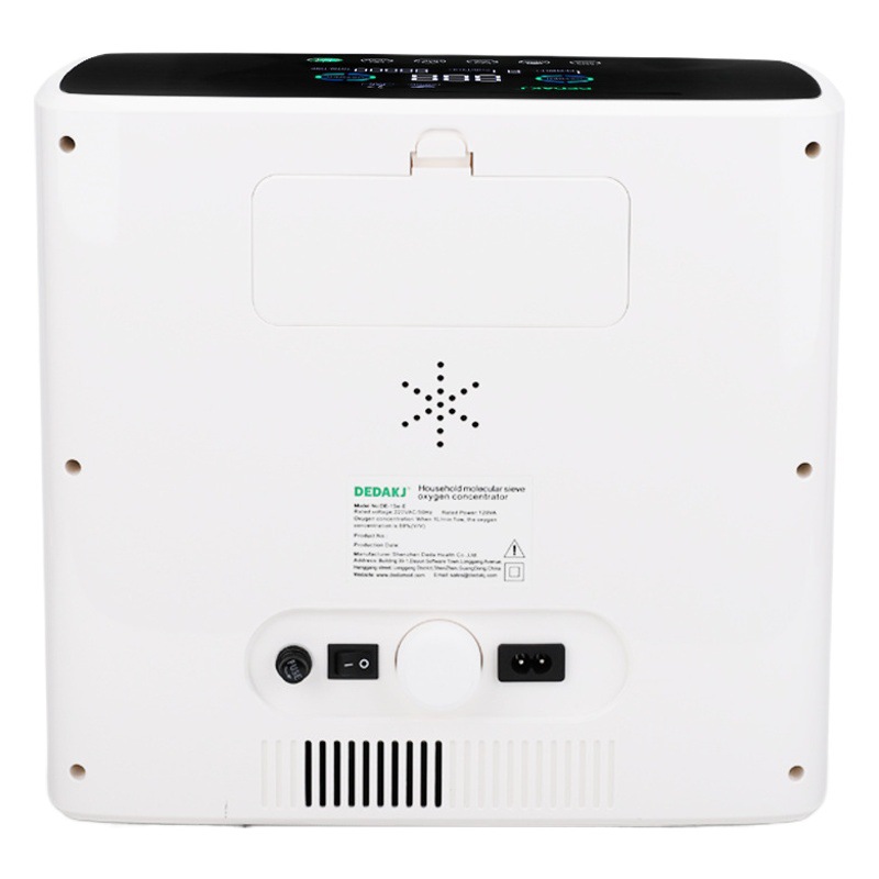 Deda DEDAKJ estándar americano en stock hogar 1L 2L máquina de oxígeno del coche portátil hogar máquina de oxígeno para mascotas