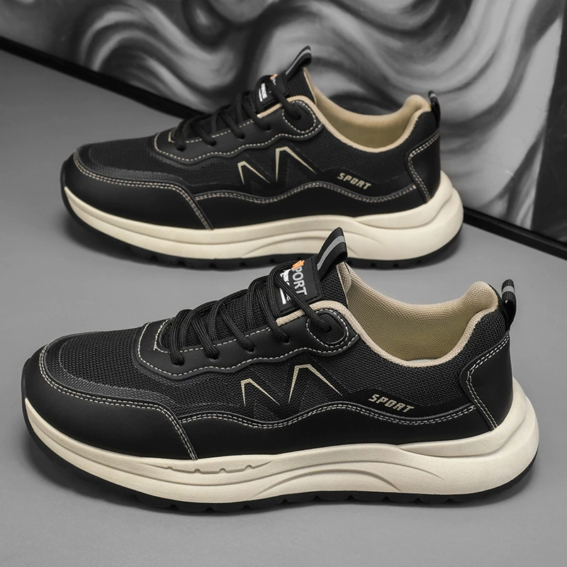 Внешняя торговля трансграничная обувь мужская 2025 новая внешняя торговля мужская обувь оптовая мягкая подошва повседневная обувь корейская версия дышащая спортивная обувь мужская