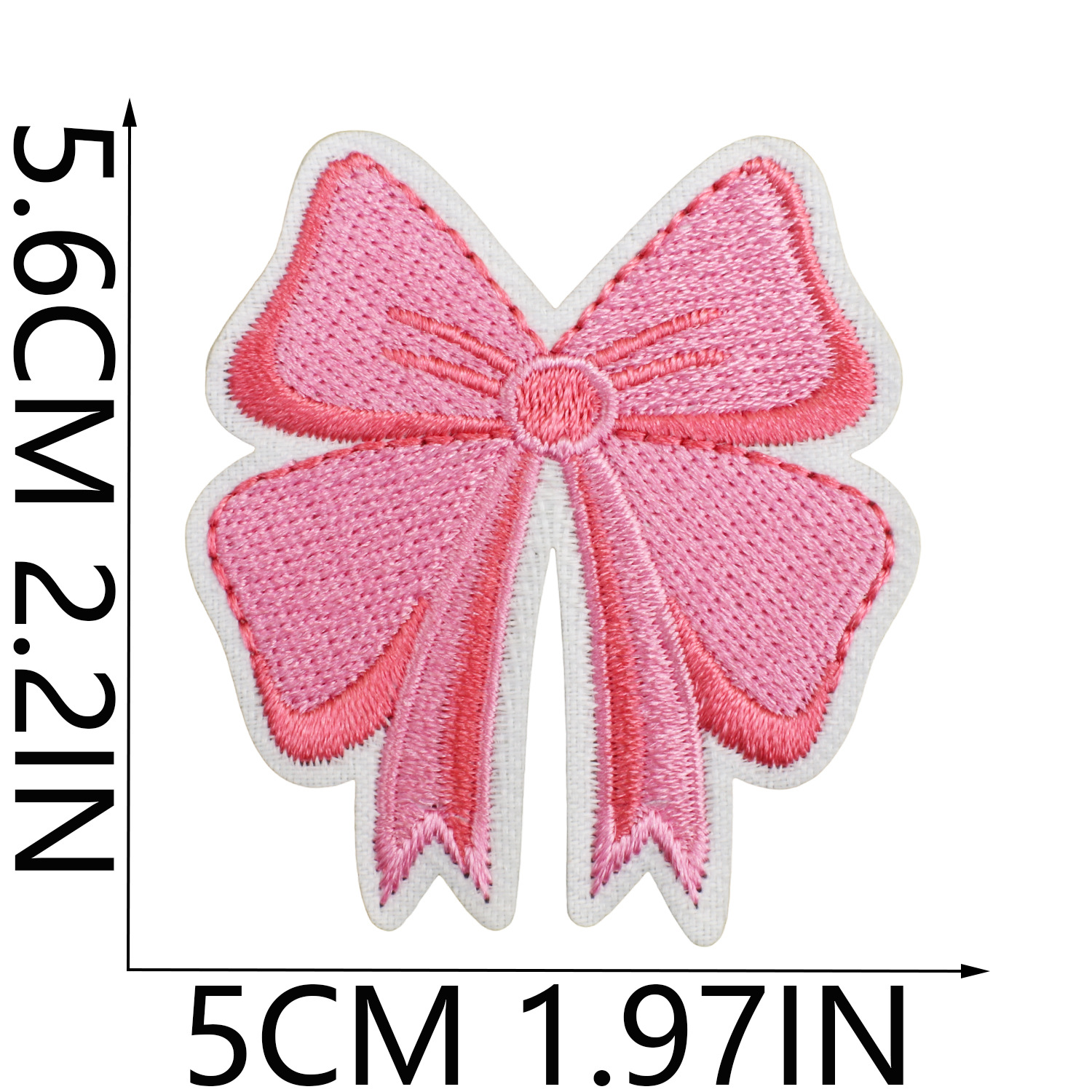 3g Weight Clothing Sticker Patches Classification 1 Piece Quantity Dacron thread Material Bow Knot Pattern Casual, Elegant, Lady Style Embroidery Craft 1 Piece Casual Elegant Lady Bow Knot Dacron Thread Clothing Sticker Patches 5