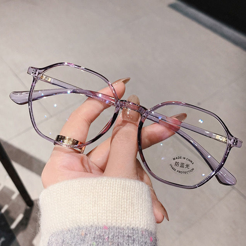 HD Fashion Presbyopic Glasses Women's Middle-aged and Elderly Anti-blue Light Old Men's Presbyopic Glasses Lens Far Vision Mirror