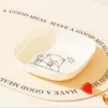 Thin, cream, 22 gram, with little bears