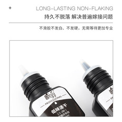 Low-VOC, Fast-Drying, Odorless Eyelash Extension Glue—Perfect for DIY Lash Extensions That Offer Semi-Permanent, Long-Lasting, and Ultra-Strong Results