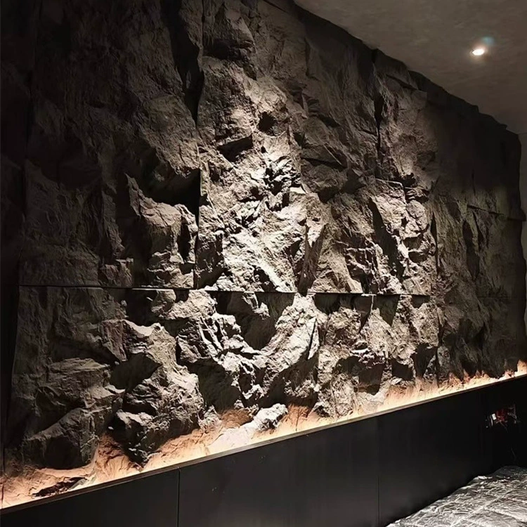 Пушанская скала большая плита лёгкий камень культурная камень наружная настенная кладка каменная стена фоновая стена натуральная имитация горной каменной пластины