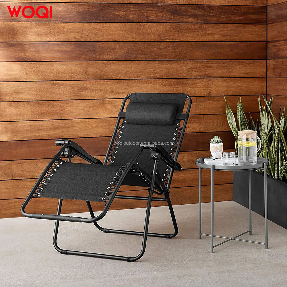 WOQI camping chair relaxation effect Powder coating steel frame…