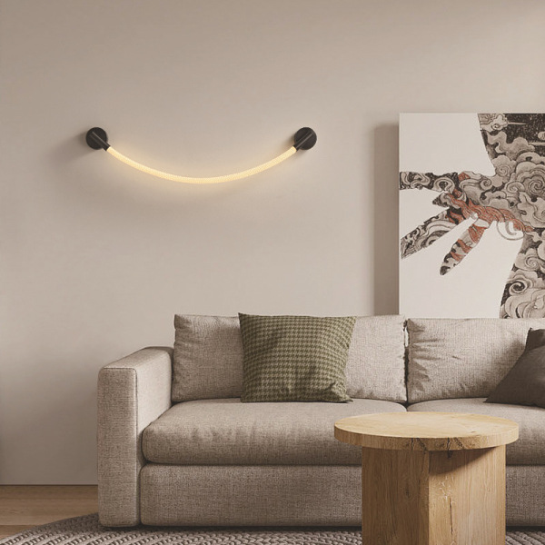 Creative linear light for bed stainless steel