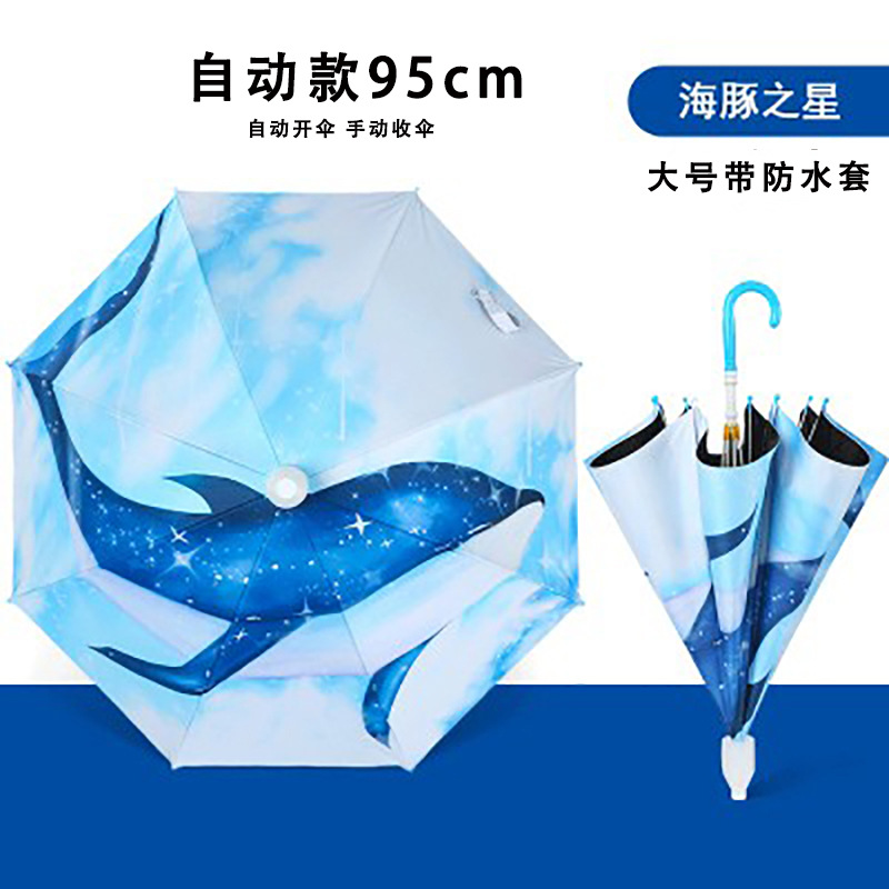 대형 자동 블루 돌고래