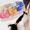 Matte cute durable hair rope, simple and elegant design, no hair damage