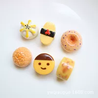 Моделирование ананаса сумка пончик Смола аксессуары кремовый Клей DIY аксессуары для волос голова Веревка чашка для воды Пряжка для обуви наклейка на холодильник украшение